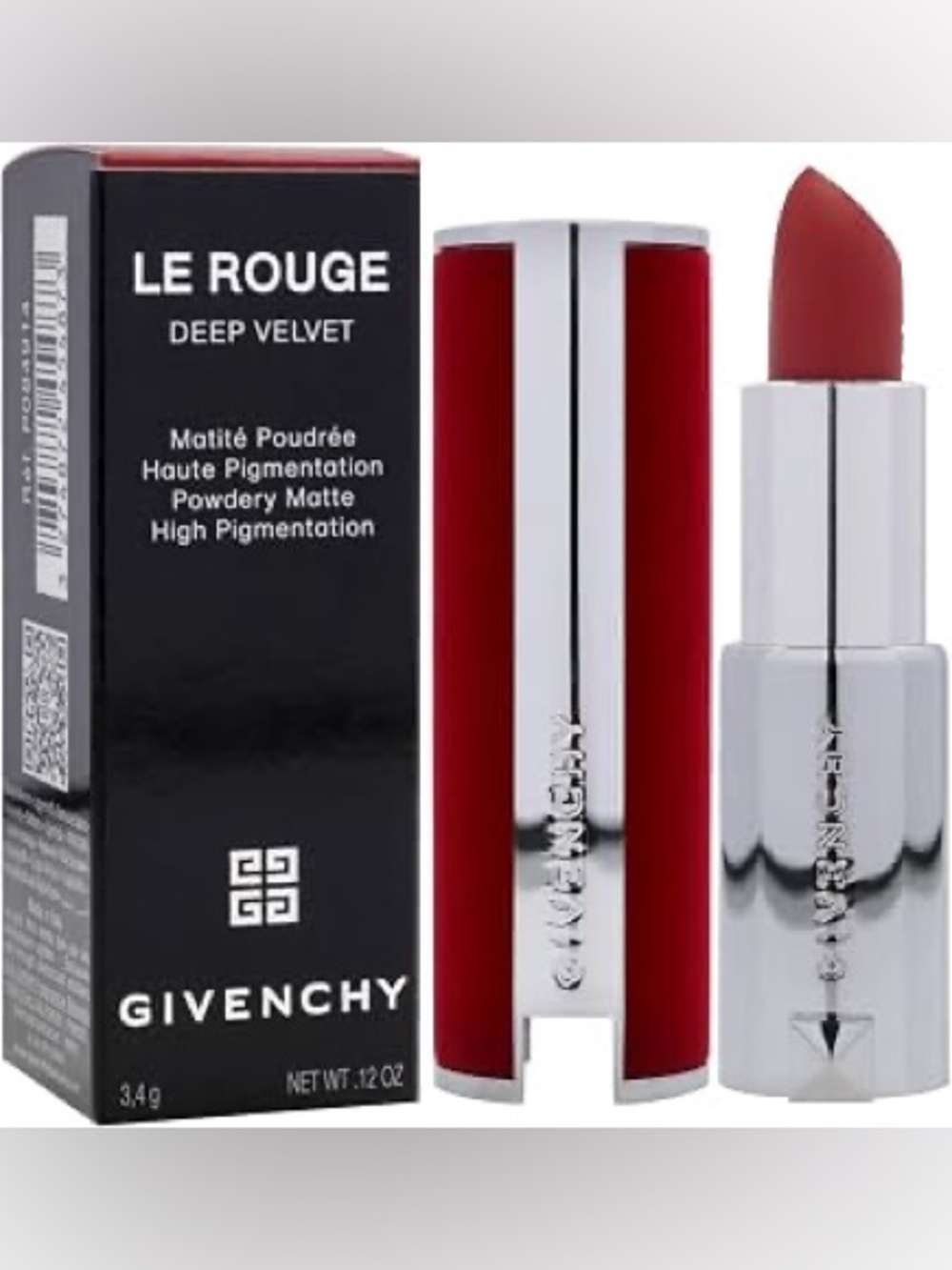 Givenchy Le Rouge Deep Velvet Lipstick — 37 Rouge Grainé